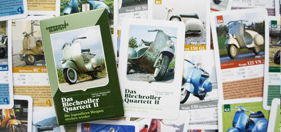 Blechroller Quartett