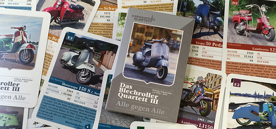 Blechroller Quartett