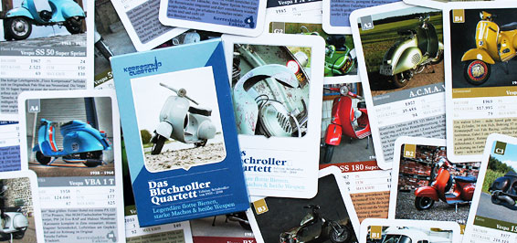 Blechroller Quartett